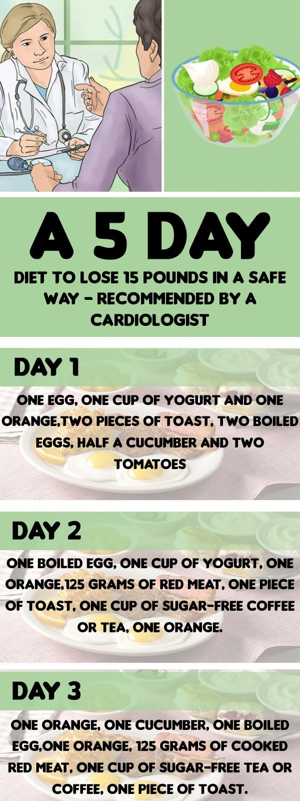 A 5 Day Diet To Lose 15 Pounds In A Safe Way Recommended 