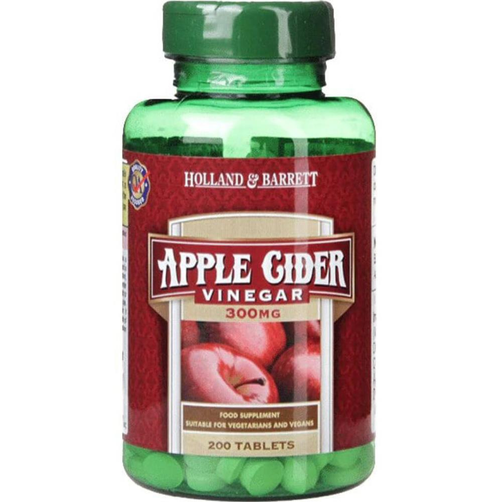 Buy Holland Barrett Apple Cider Vinegar 300mg Tablets