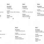 Cameron Brett On Twitter THE CHEMICAL DIET PLAN MENU