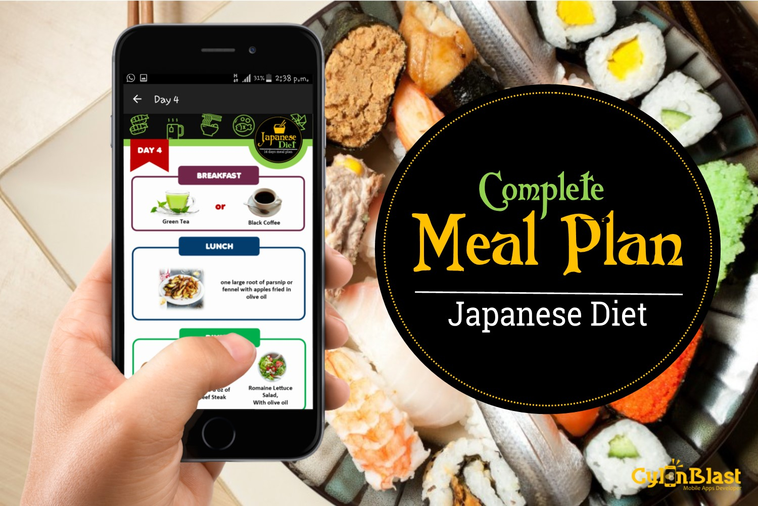 Cylonblast 14 DAYS JAPANESE DIET MEAL PLAN