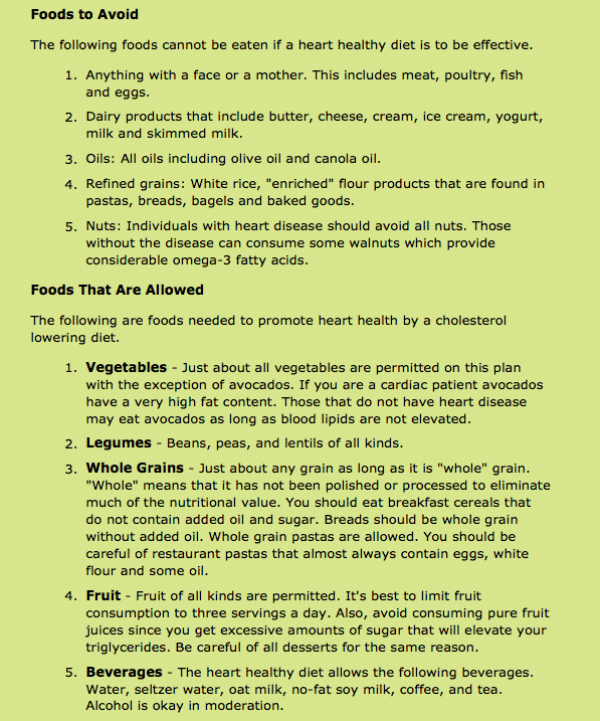 Dr Esselstyn s Diet Plan dietplan Esselstyn Diet 