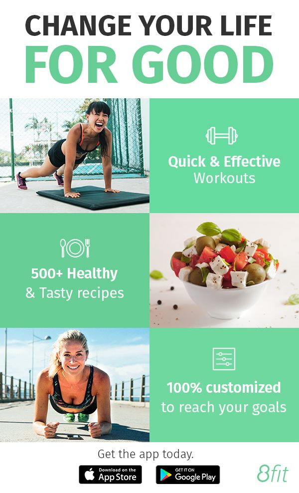 Get The App Today Change Your Life For Good 8fit 