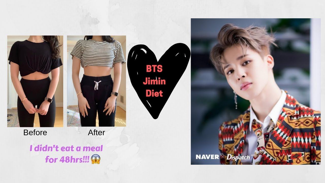 I TRIED JIMIN BTS KPOP IDOL DIET AND LOST 5 