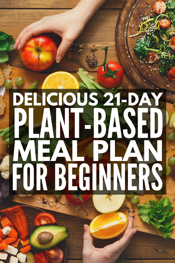 Plant Based Diet Meal Plan For Beginners 21 Day Kickstart 