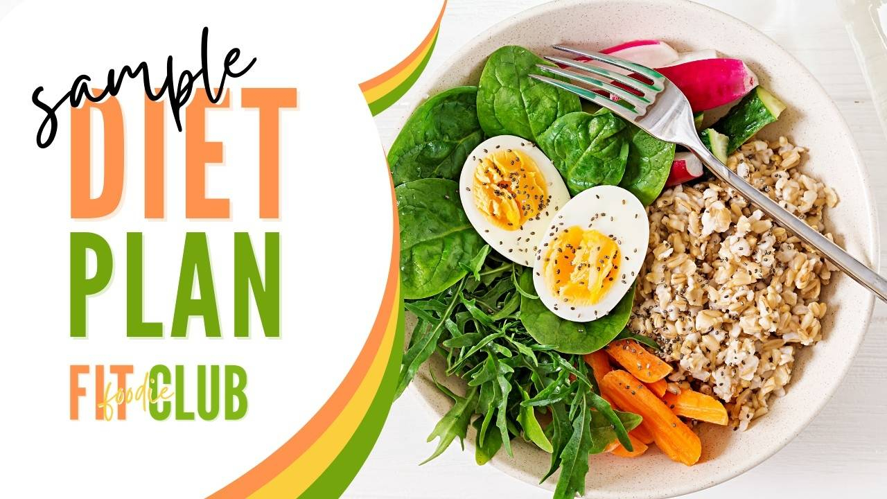 Sample Diet Plan Fit Foodie Club