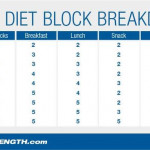 The Zone Diet Plan Guide Zone Diet Blocks Zone Diet