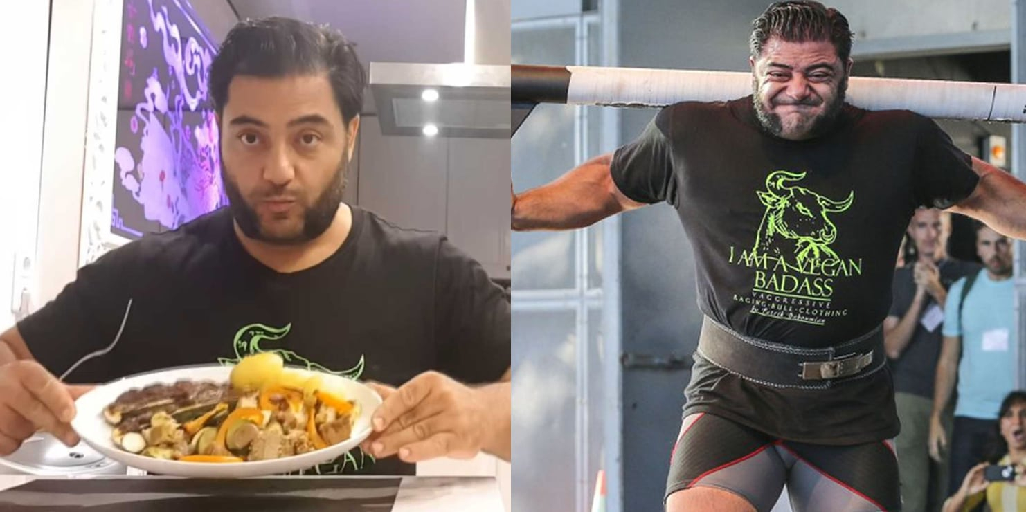 Watch What Vegan Strongman Patrik Baboumian Eats Daily 