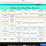 Week 3 21 Day Fix Plan 21 Day Fix Meal Plan 21 Day Fix