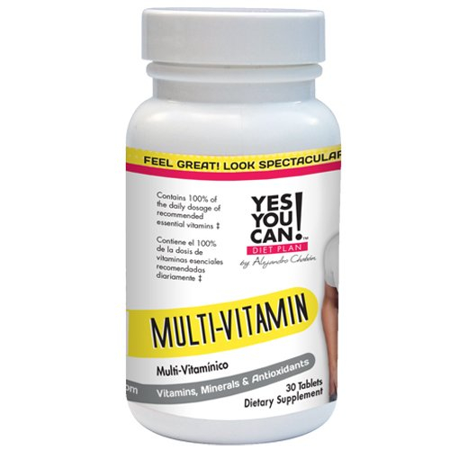 Yes You Can Diet Plan Multi vitamin 30 Tablets Health