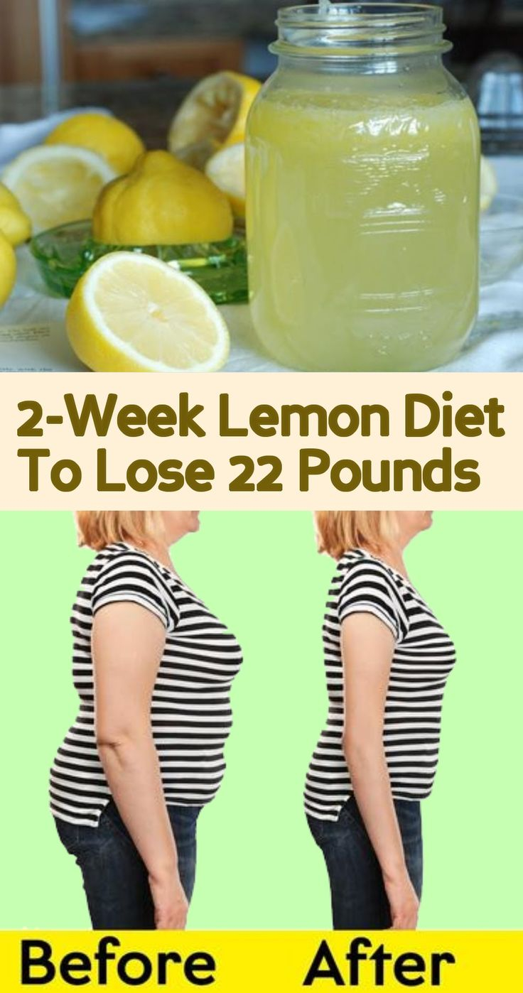 2 Week Lemon Diet To Lose 22 Pounds Lemon Diet Lemon 