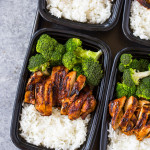 20 Minute Meal Prep Chicken Rice And Broccoli Gimme