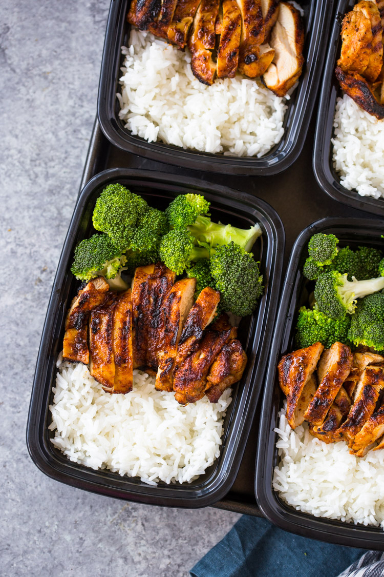 20 Minute Meal Prep Chicken Rice And Broccoli Gimme 