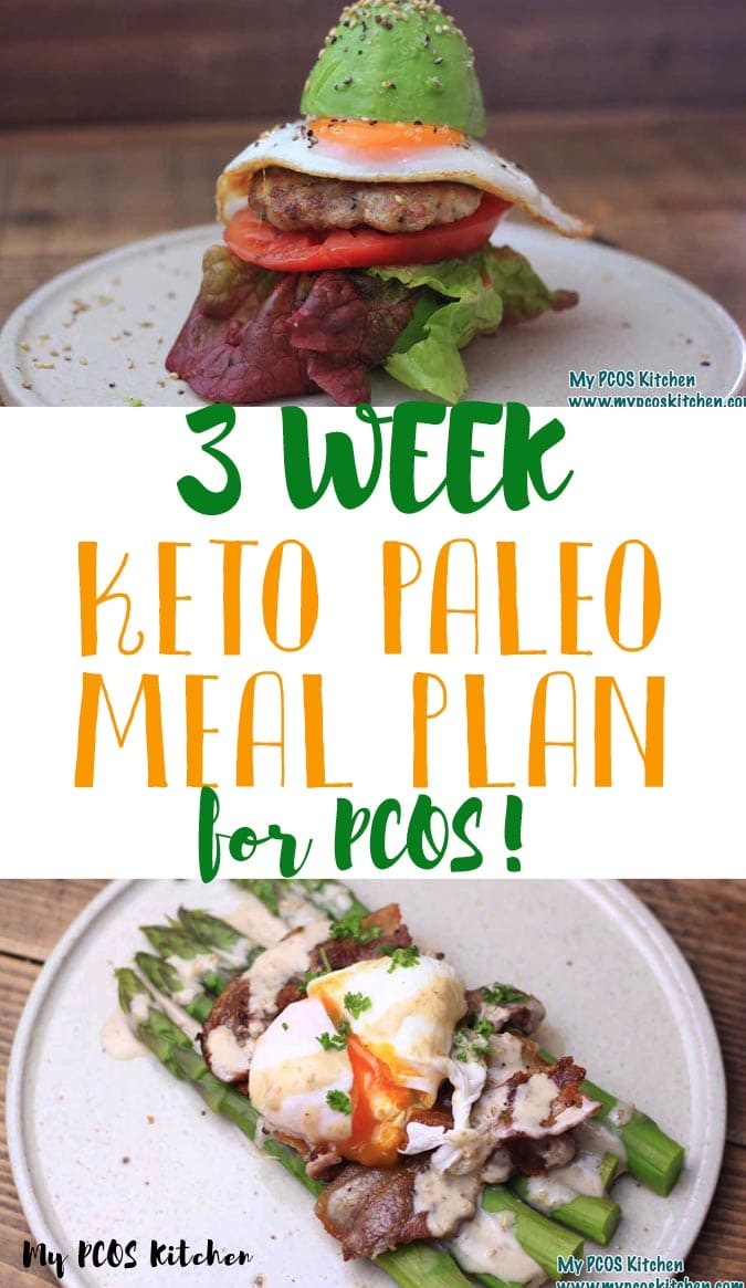 21 Day Dairy Free Keto Meal Plan For PCOS Keto Diet