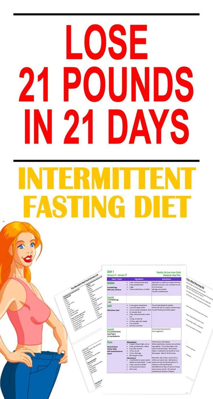 21 Day Intermittent Fasting Meal Plan For Women