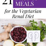 21 Day Vegetarian Meal Plan For Pre Dialysis Kidney
