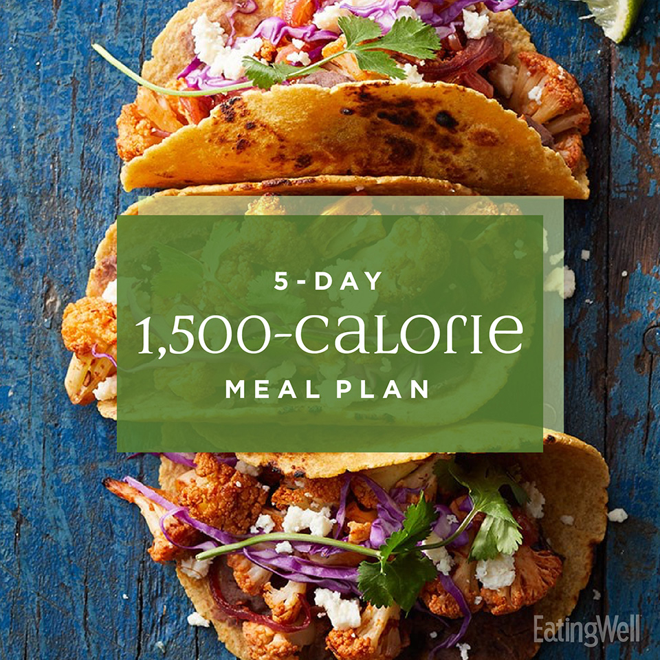 5 Day 1 500 Calorie Diet Meal Plan EatingWell