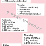 An INTENSE 2 Week Workout Made By Me And Inspired By