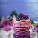 Blueberry Purple Keto Paleo Pancakes Blogilates Blogilates