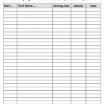 Calorie Counting Chart Calorie Counting Chart Calorie