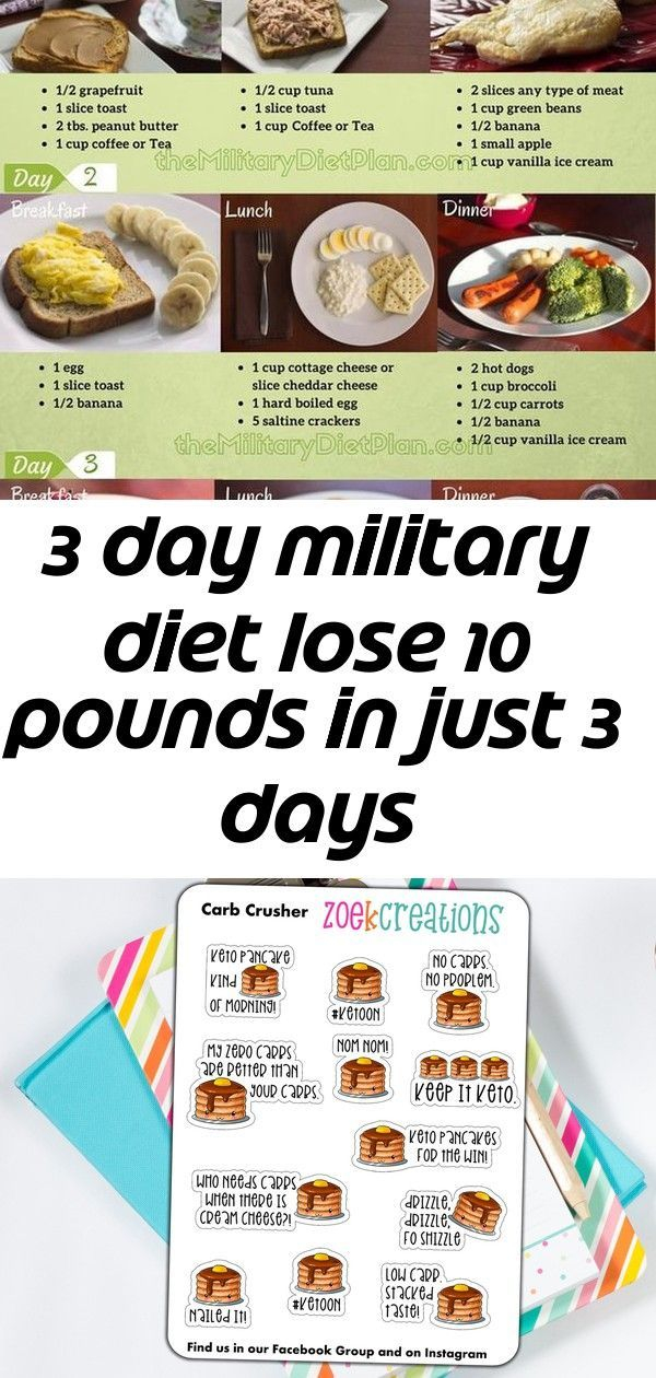 day Days Diet Lose Military pounds 3 Day Military