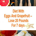 Diet With Eggs And Grapefruit Lose 20 Pounds For 7 Days