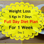 How To Lose Weight Fast 5kgs In 7 Days Full Day Diet