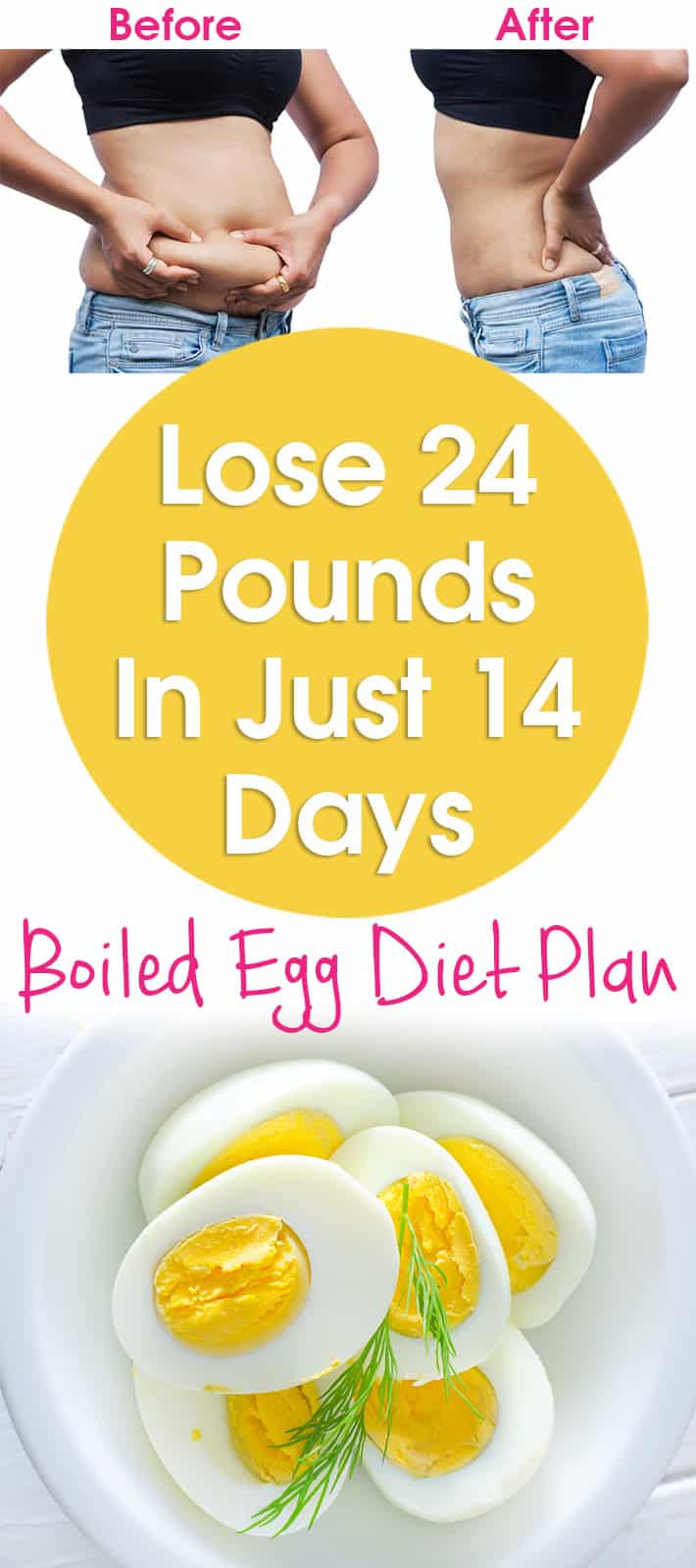 Lazy Girl Lose 24 Pounds In Just 14 Days Boiled Egg Diet 