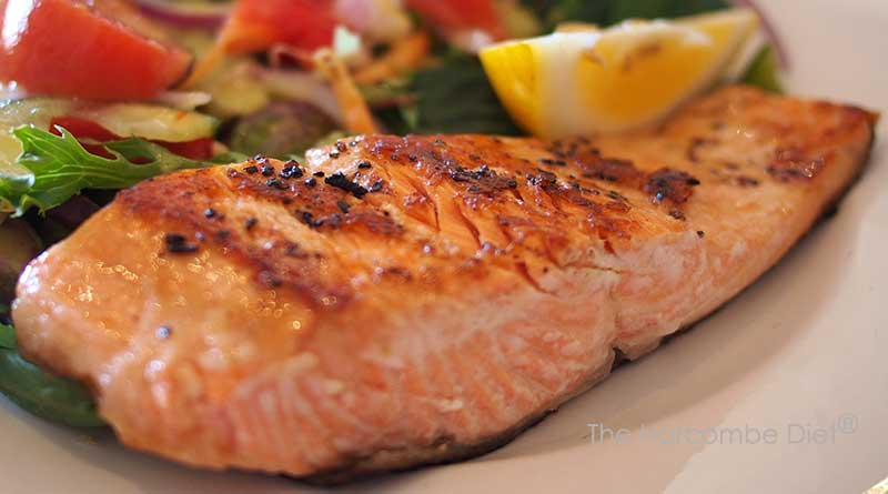 Marinated Salmon Steaks The Harcombe Diet Club