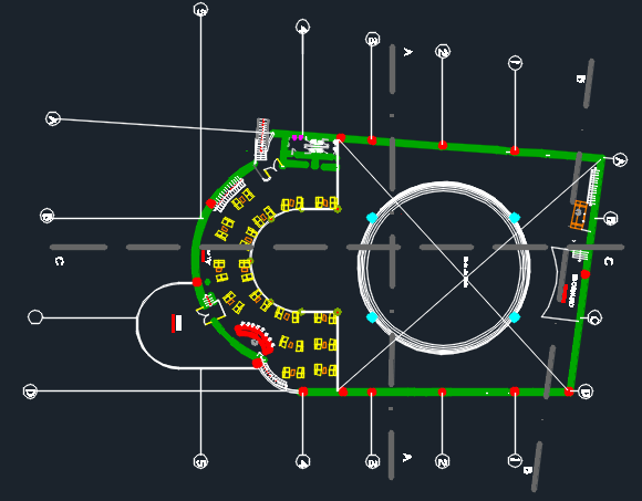 Nightclub Bar Disco 2D DWG Design Plan For AutoCAD 