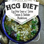 P2 HCG Diet AP Recipe Egg Drop Soup With Green Onions