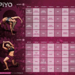 Piyo Calendar Month 1 And 2 Piyo Workout Piyo Workout