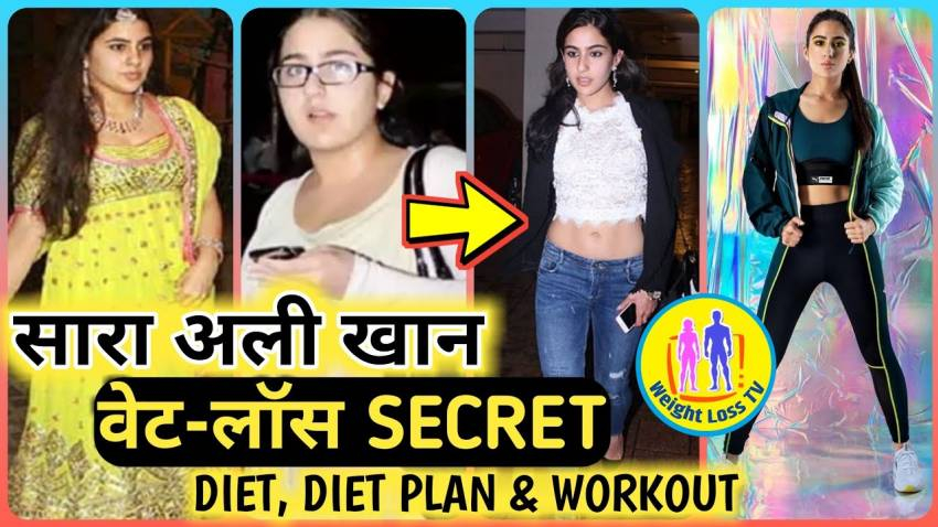 Sara Ali Khan WEIGHT LOSS SECRET BODY TRANSFORMATION