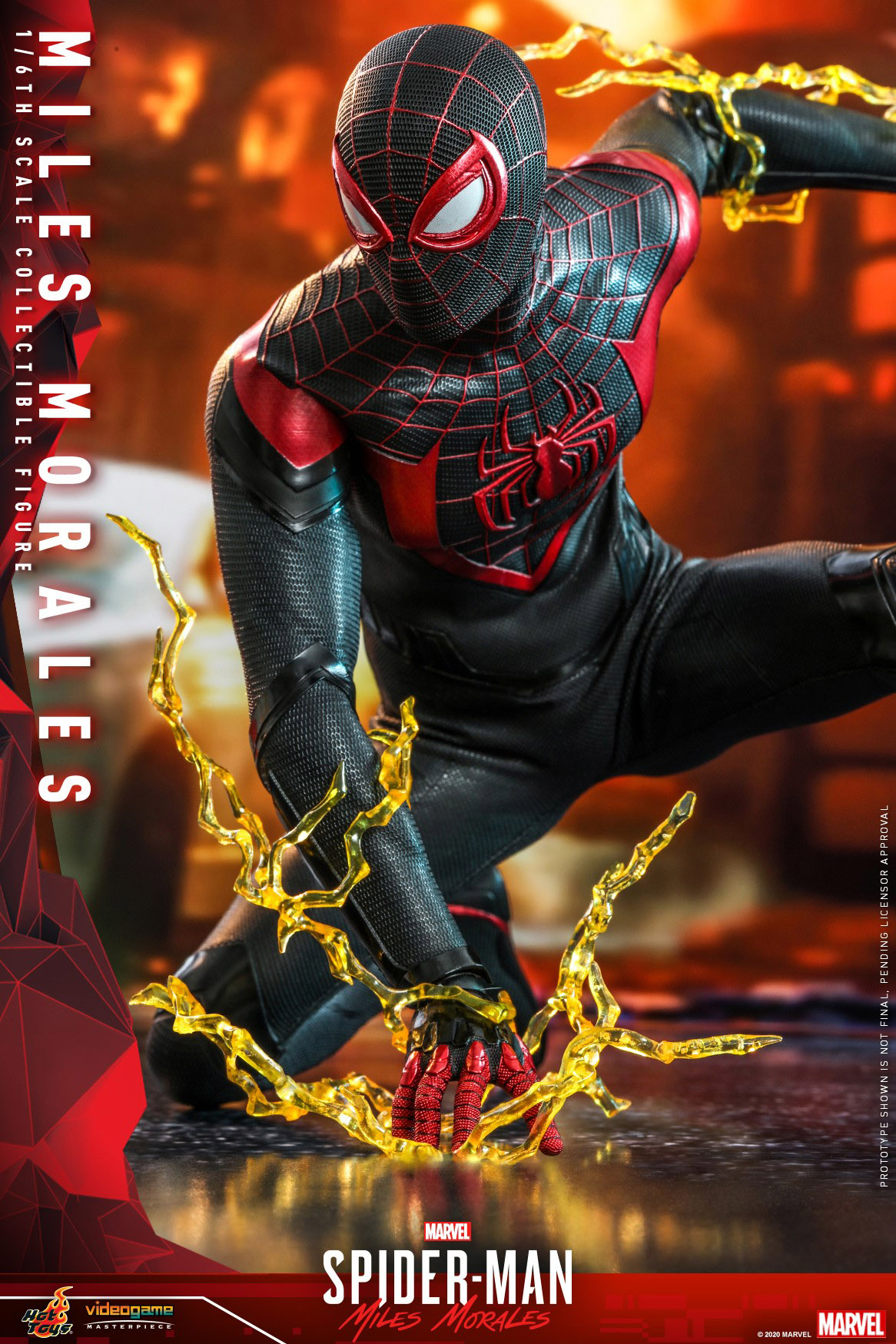 Spiderman Miles Morales One Sixth Scale Collectable Figure
