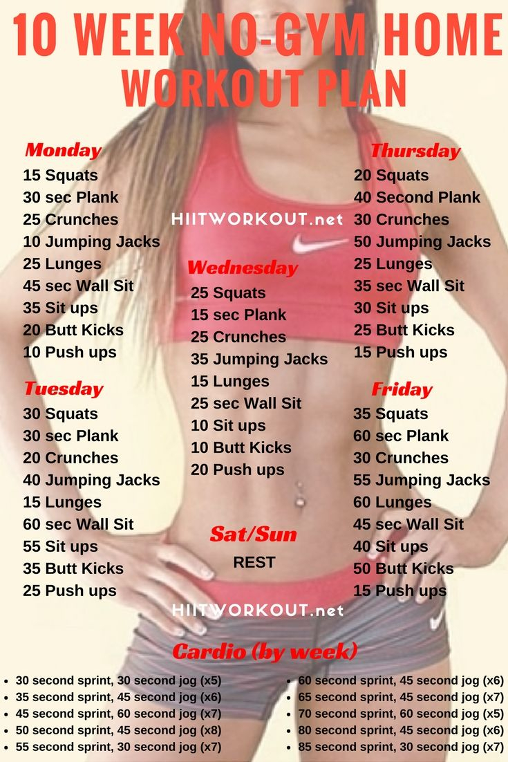 Start A Fire At Home Workout Plan At Home Workouts