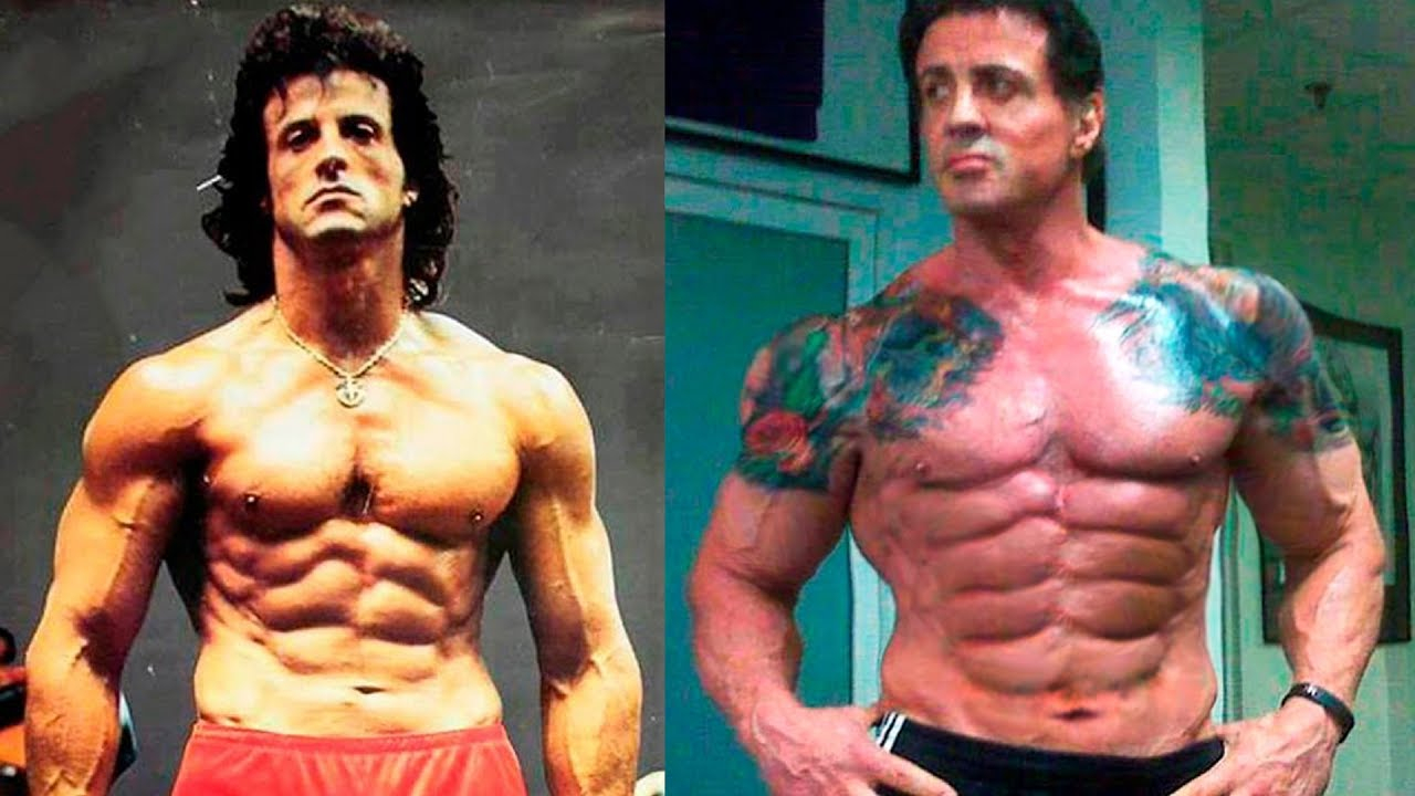Sylvester Stallone Transformation From 1 To 71 Years Old