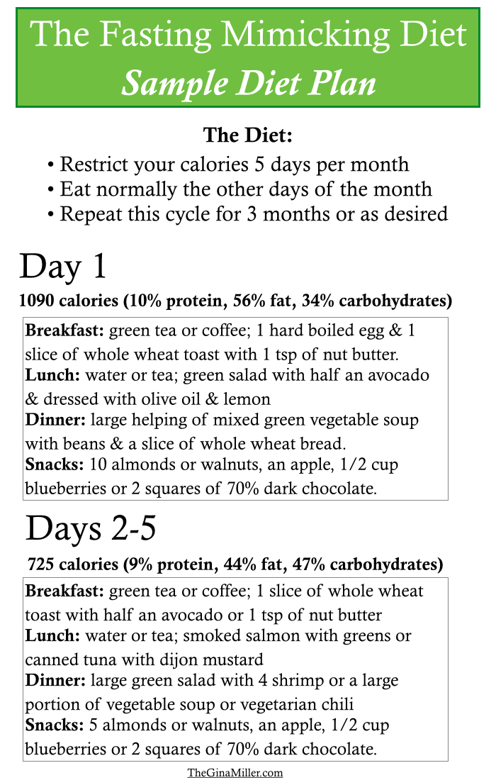 The 5 Day Fasting Diet Gina Miller s Blog Travel 