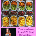 Vegan Bikini Competitor Vegan Meal Plans Vegetarian