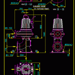 Water Pump DWG Block For AutoCAD Designs CAD