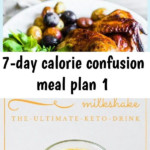 7 day Calorie Confusion Meal Plan 1 Flat Belly Diet Plan