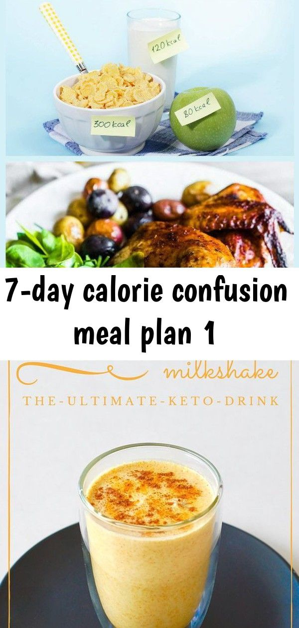 7 day Calorie Confusion Meal Plan 1 Flat Belly Diet Plan 