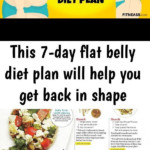 7Day belly diet Flat Plan Shape This 7 Day Flat