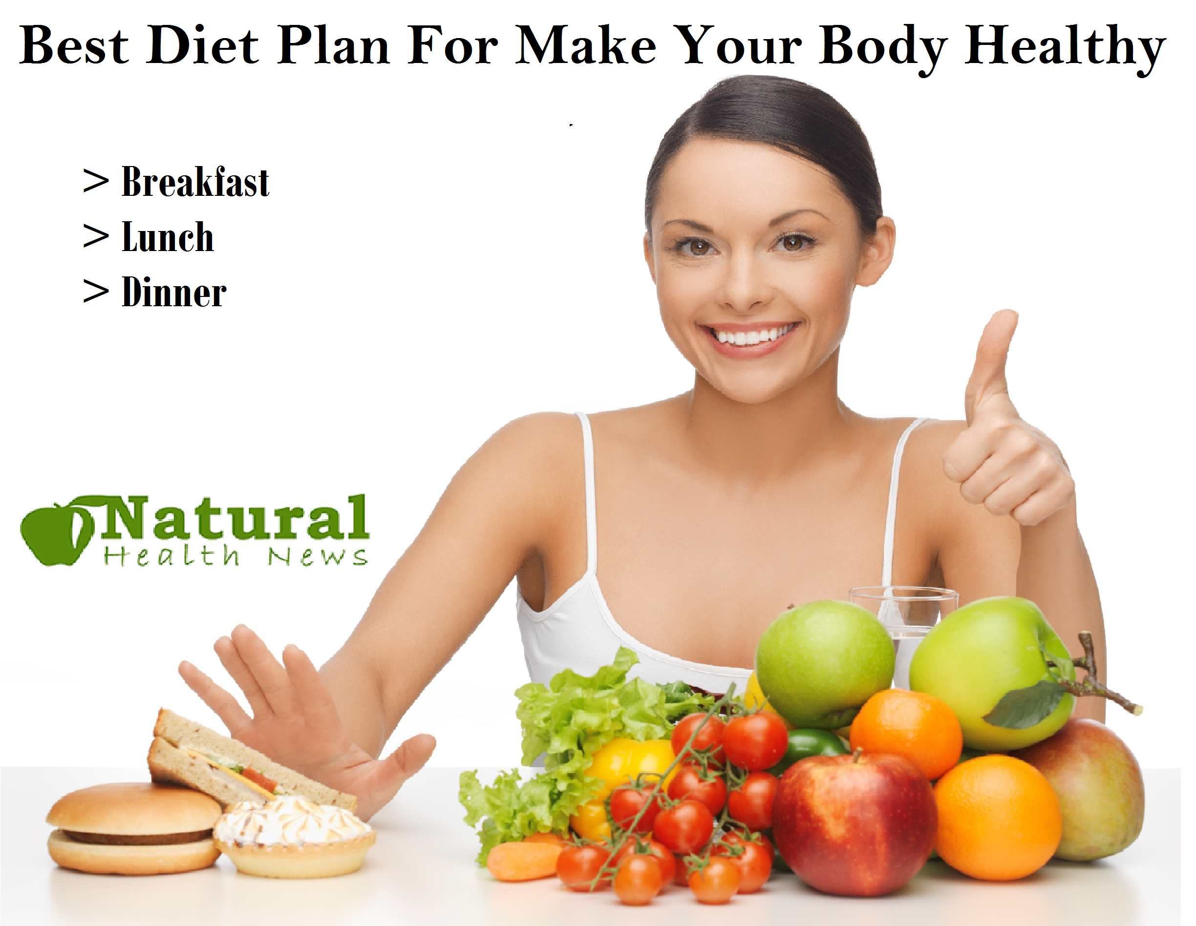 Best Diet Plan For Make Your Body Healthy Diet Plans