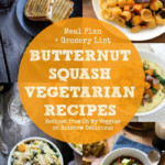 Butternut Squash Vegetarian Recipes Meal Plan With Oh My