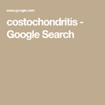 Costochondritis Google Search Pot Recipes Instant Pot