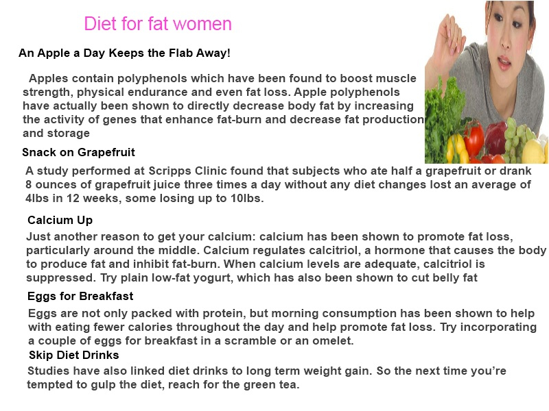 Diet For Fat Women The Easy Way To You Rachyyd