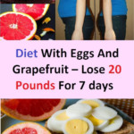 Diet With Eggs And Grapefruit Lose 20 Pounds For 7 Days