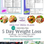 Easy 5 Day Plans Low Calorie Diet Plan Healthy Foods To