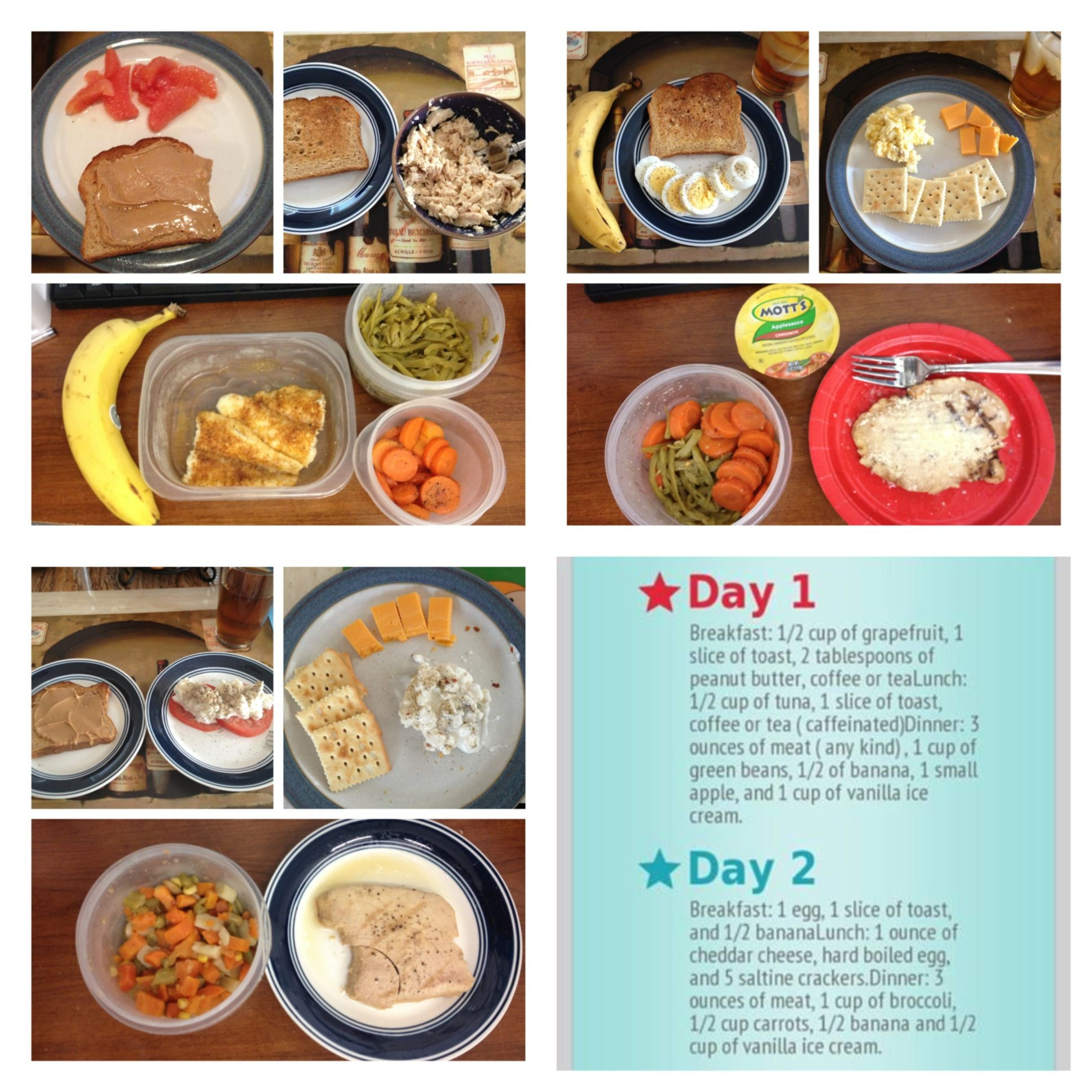 Military Diet Meal Plan Substitutions Military Diet Food 