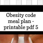 Obesity Code Meal Plan Printable Pdf 5