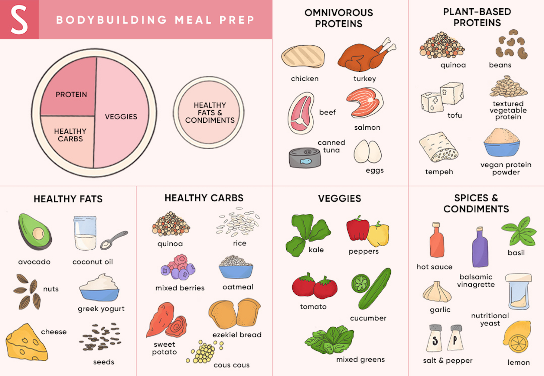 The Beginner s Guide To Bodybuilding Meal Prep And